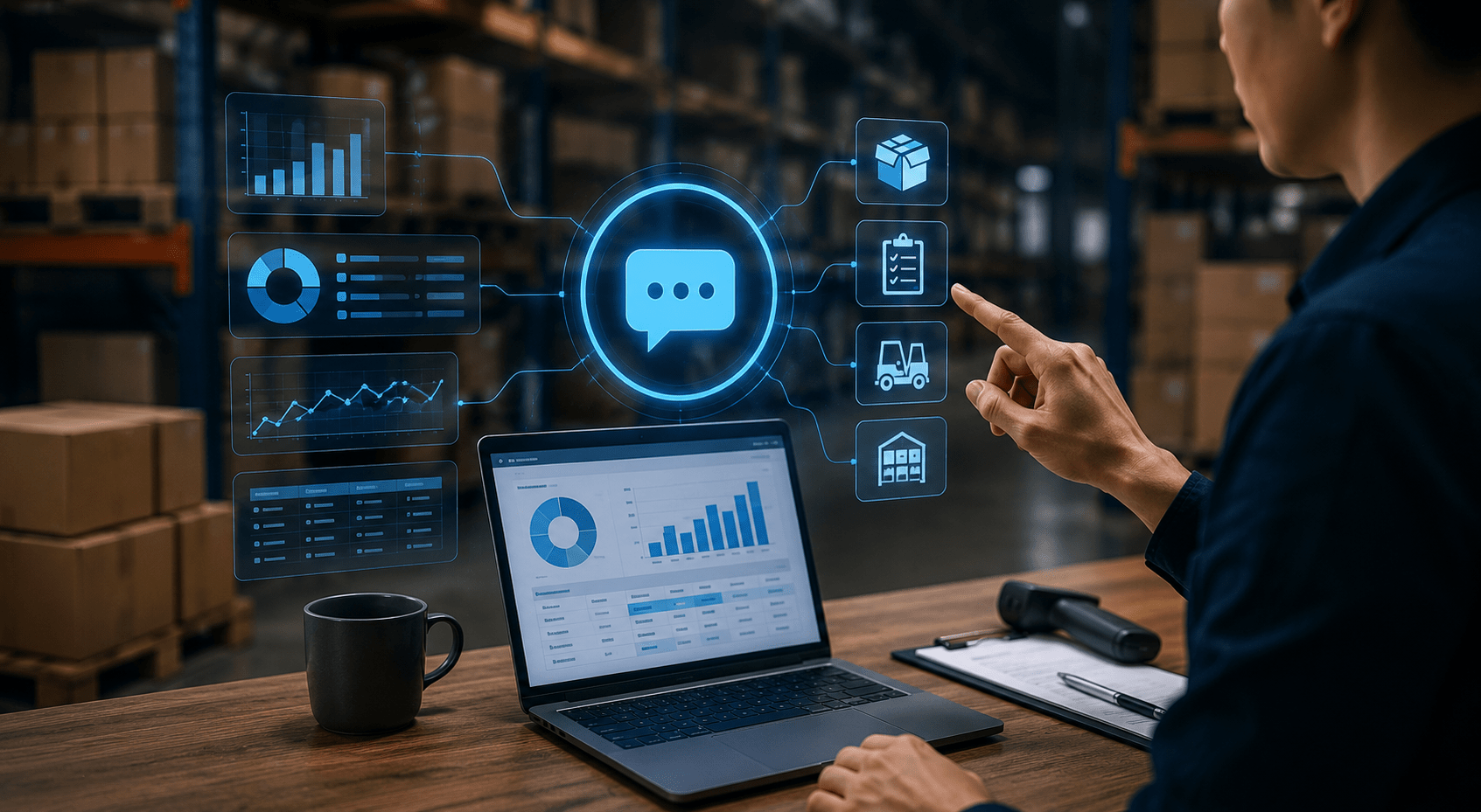 Chatbot giving you all inventory-related information Chatbot giving you all inventory-related information